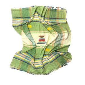 Vintage Antique Guatamalen Woven Blanket Quilt htf